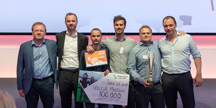 VulCur MedTech vinder Venture Cup’s National Startup Competition 2018. Foto: Venture Cup.