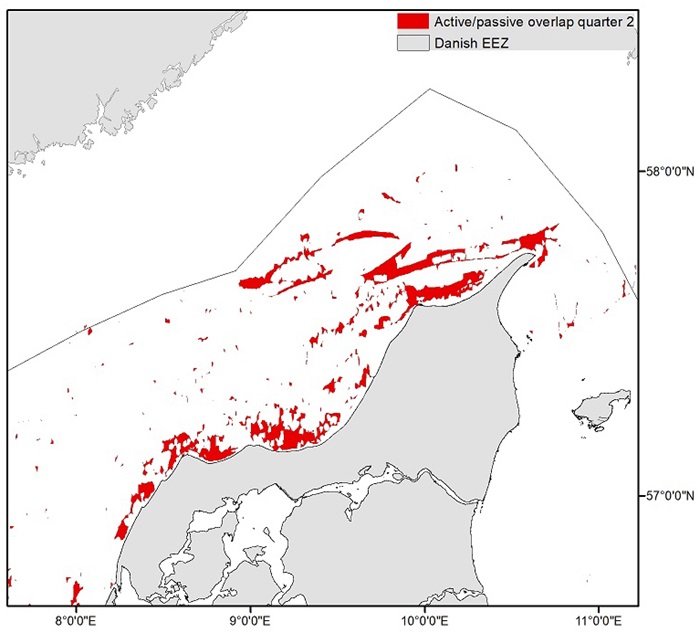 Eksample of map from the report