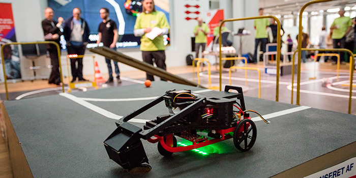 DTU RoboCup 2018 (Foto: Mikal Schlosser)