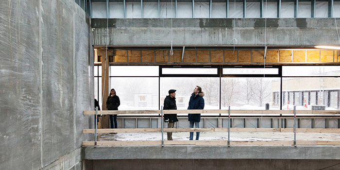 Topping-out ceremony AGORA b. 329A (Photo: Stamers Kontor)