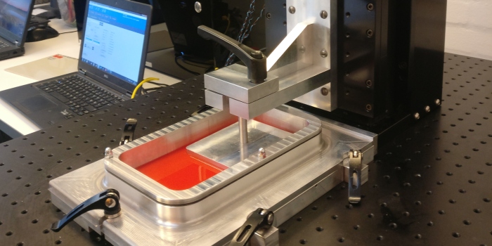 DTU's photopolymer 3D printer.