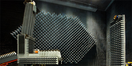 Picture of Radio Anechoic Chamber / DTU-ESA Spherical Near-Field Antenna Test Facility