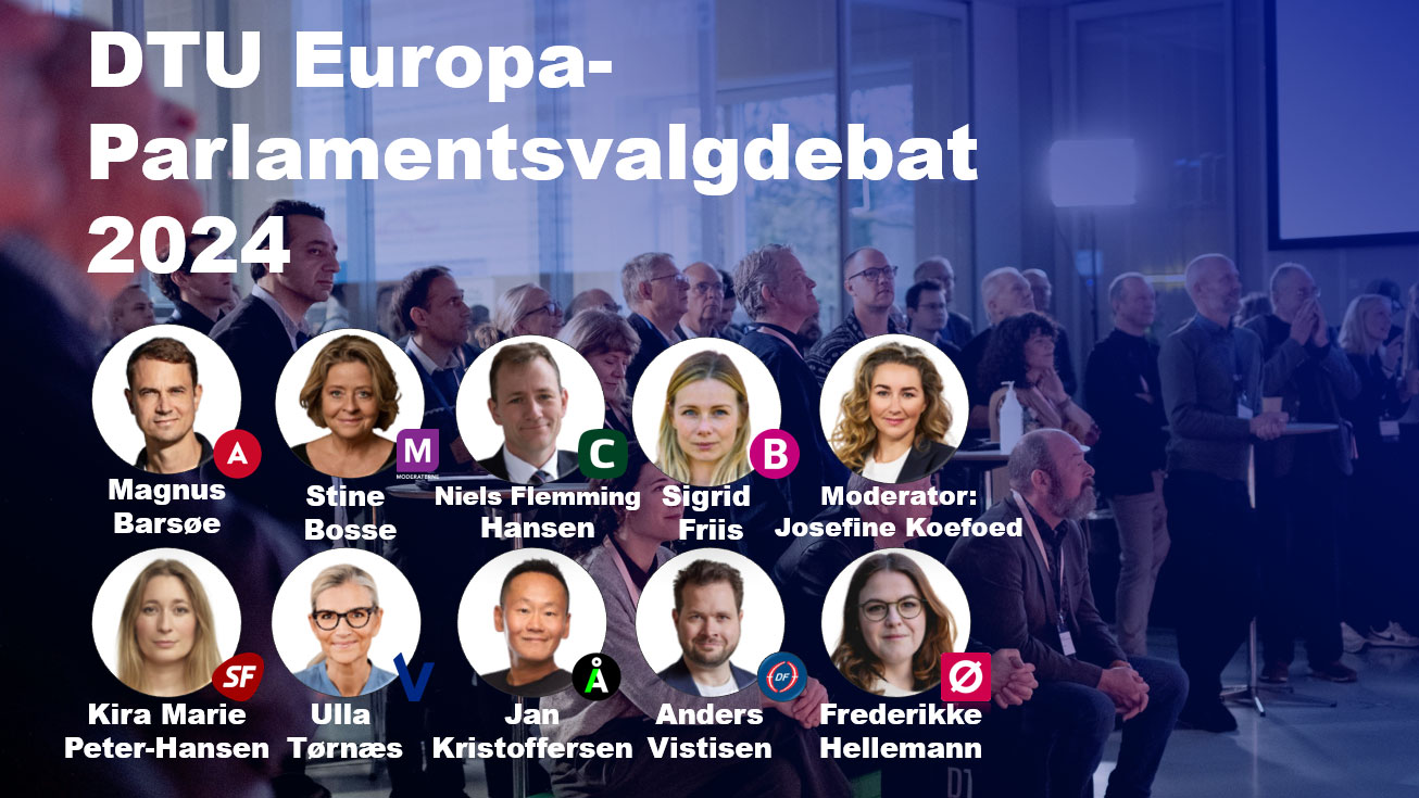 Europa-parlamentsdebat på DTU