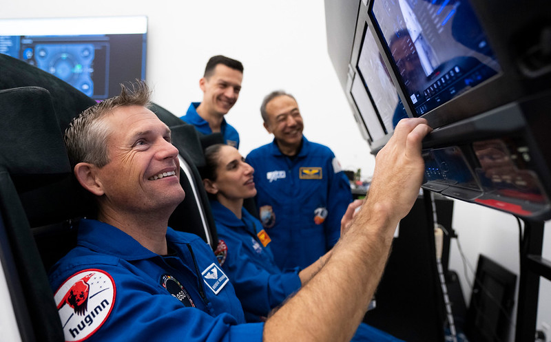 ESA astronaut Andreas Mogensen huginn mission ©Nasa Johnson ESA astronaut Andreas Mogensen huginn mission