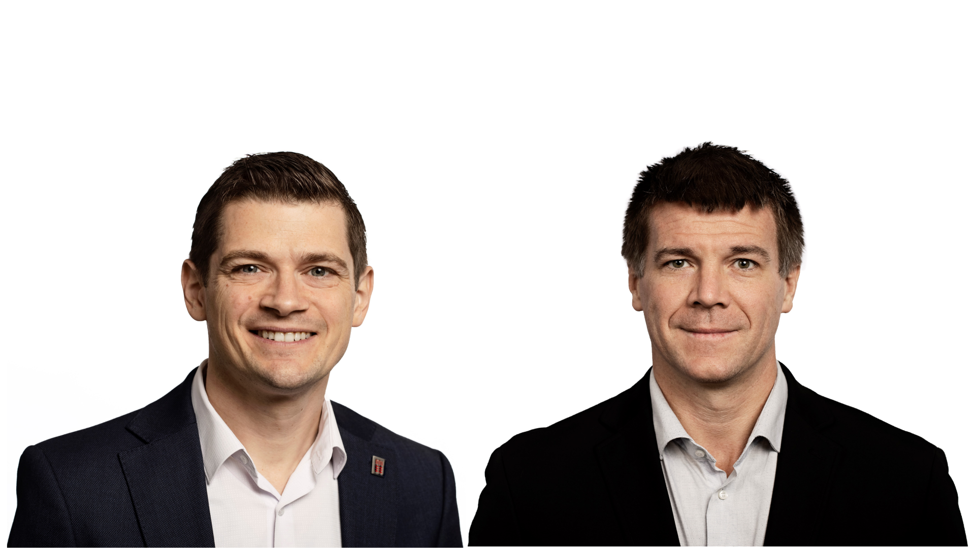 Jakob Kibsgaard (TV.) og Brian Seger (TH.)