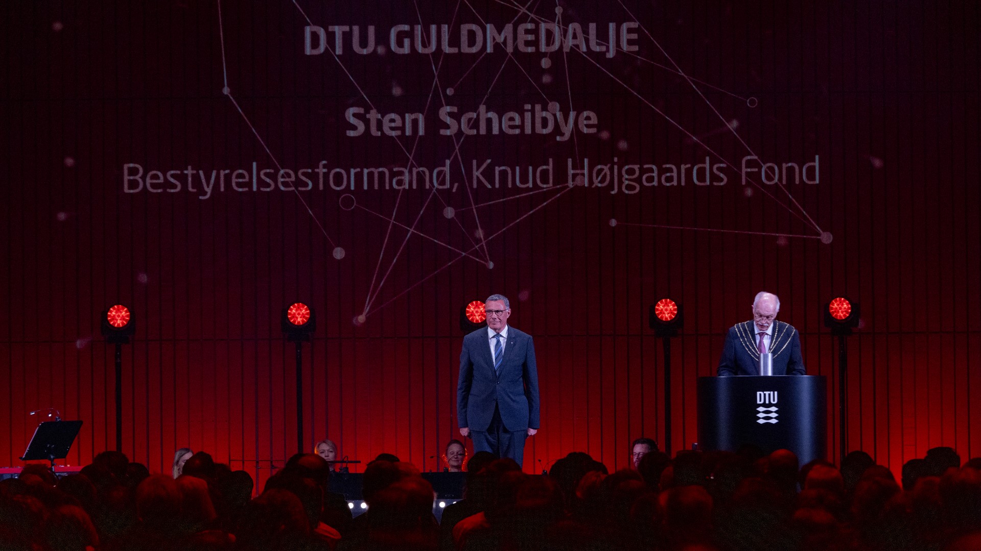 Sten Scheibye er modtager af DTU’s Guldmedalje ved DTU Årsfest 2024.