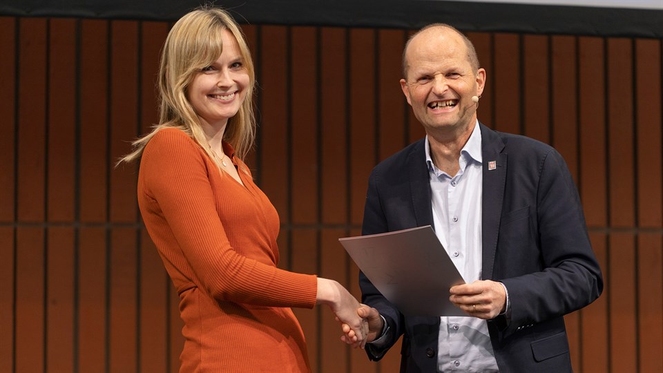 Mathilde Nordgaard vandt Young Research Award. 