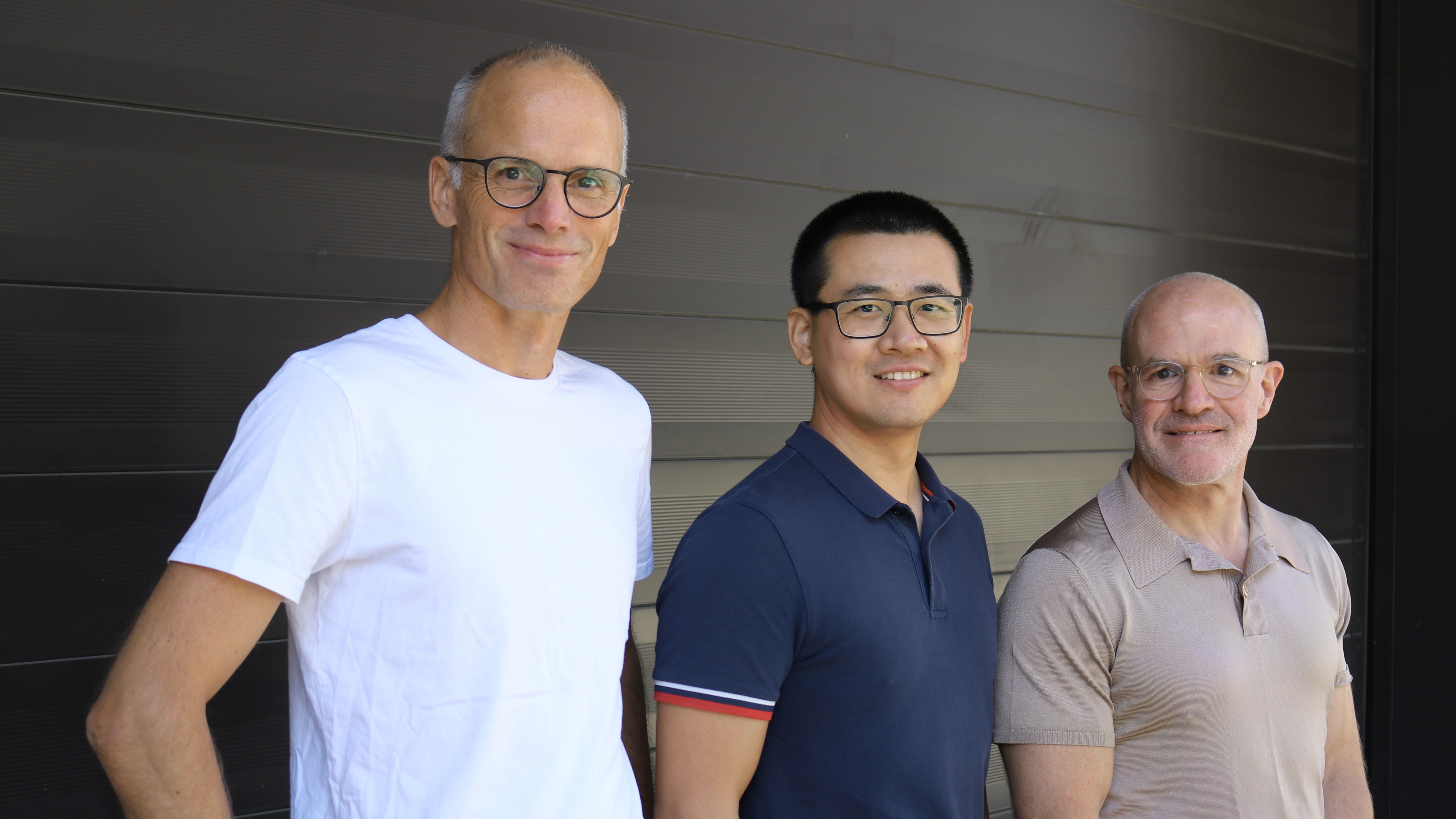 Michael Krogh Jensen, Jie Zhang, and Jay D. Keasling. Photo: Anton Robin Vinther.