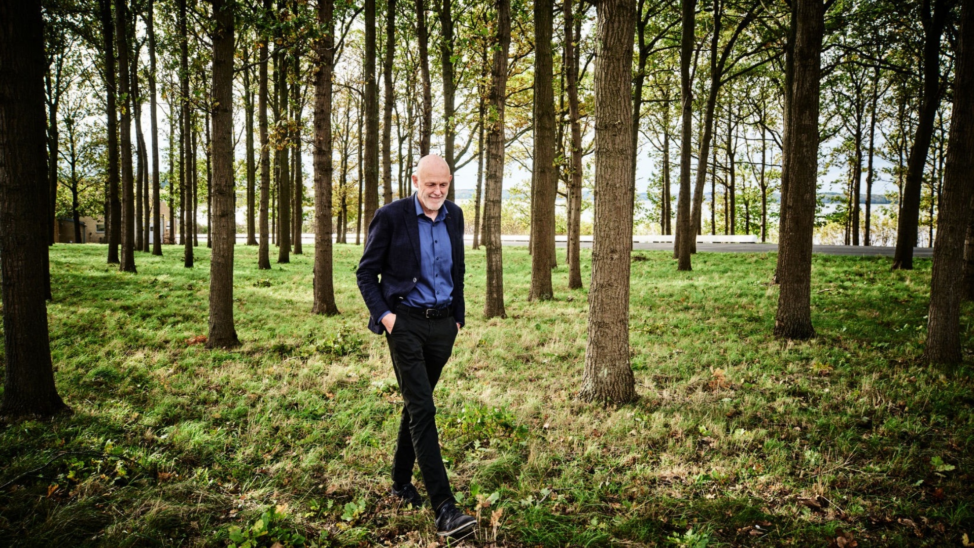 Portræt af Bent Lauritzen på Risø Campus.