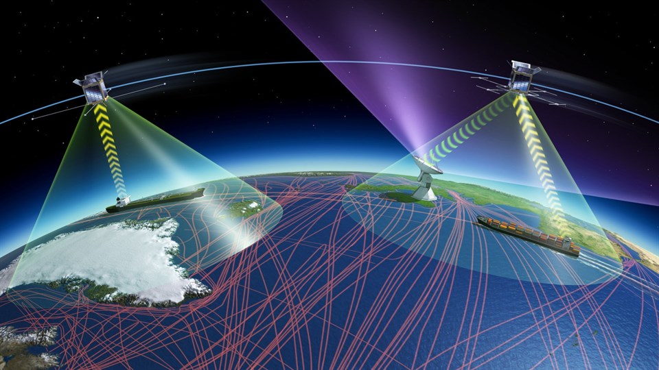DTU styrker udvikling af satellitbaseret sikkerhedsteknologi. Foto: ESA.