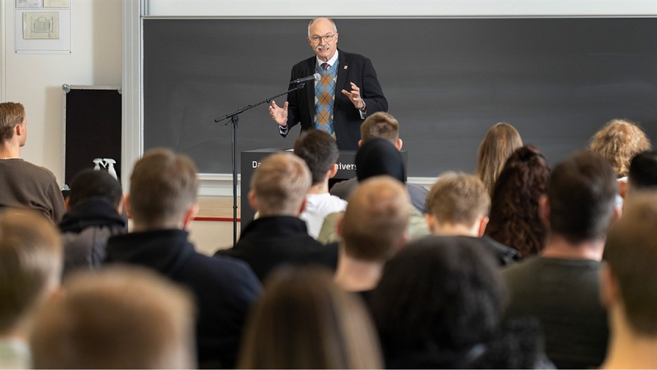 Foto af rektor Anders Bjarklev