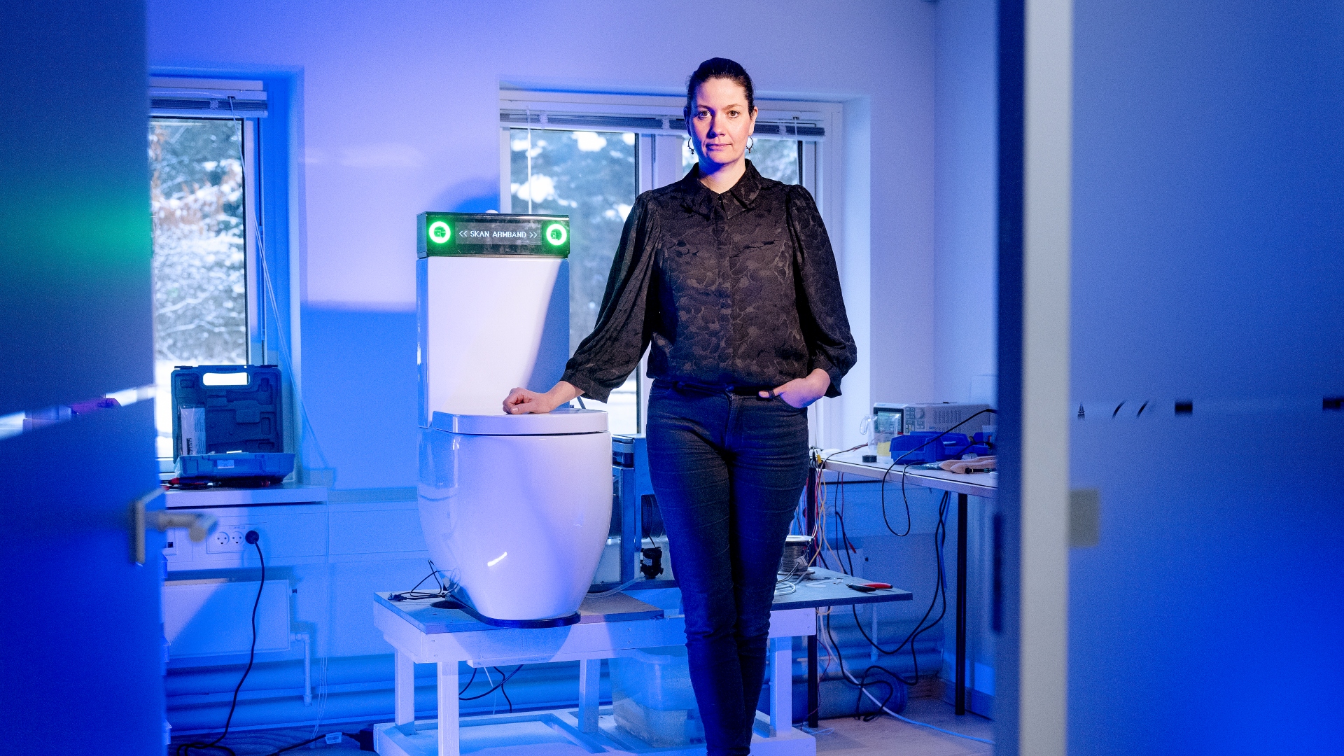 Marie Lommer Bagger behind the startup company Measurelet in DTU Sciencepark has experienced being met with distrust from investors. Photo Bax Lindhardt.