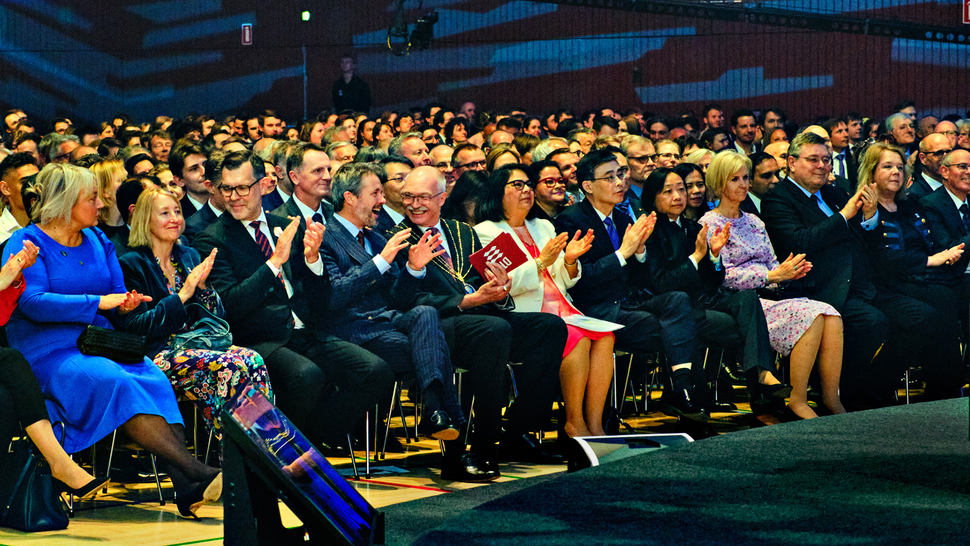Kronprins Frederik og uddannelses- og forskningsminister Christina Egelund deltog i DTU's traditionsrige årsfest.