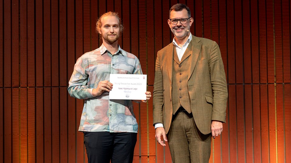 Young Researchers Award winner Isaac Appelquist Løge is currently a Postdoc at DTU Chemical Engineering. 
