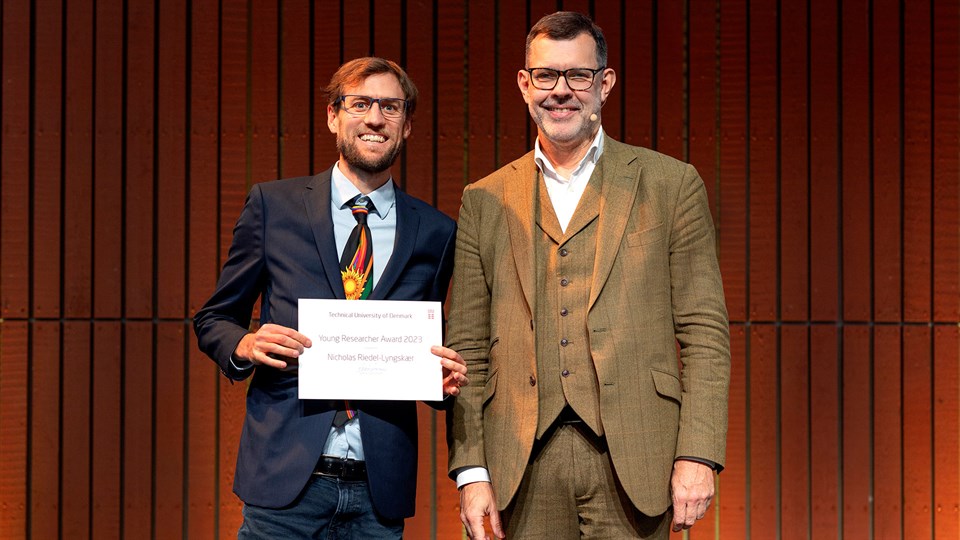 Young Researchers Award recipient Nicholas Riedel works as a PV Performance Engineer at European Energy.