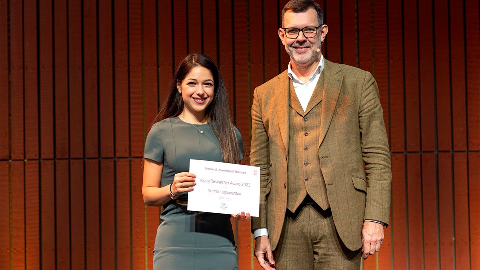 Young Researcher Award winner Sotiria Lagouvardou is currently a Postdoc at DTU Management. 