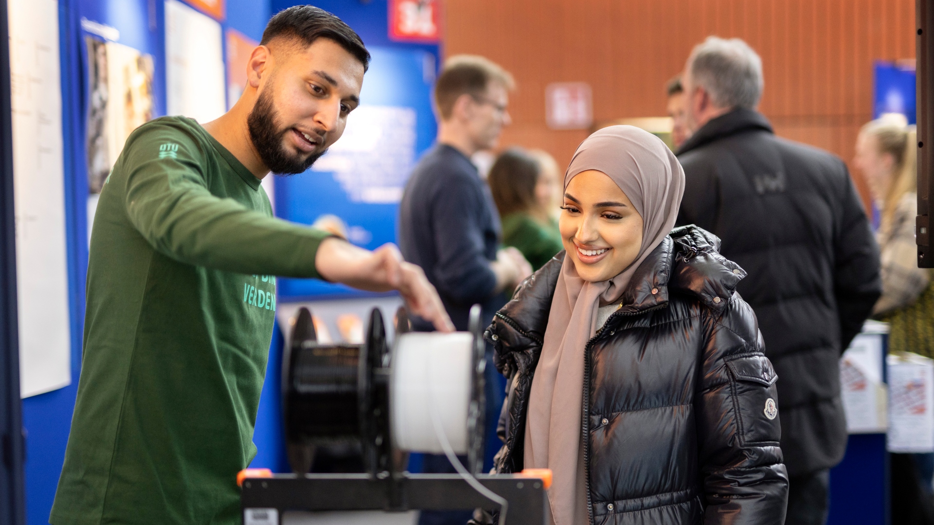 ©Mikal Schlosser 2400 besøgte DTU til årets Åbent Hus og blev klogere på DTU's uddannelser, kurser og tilbud. Foto: Mikal Schlosser.