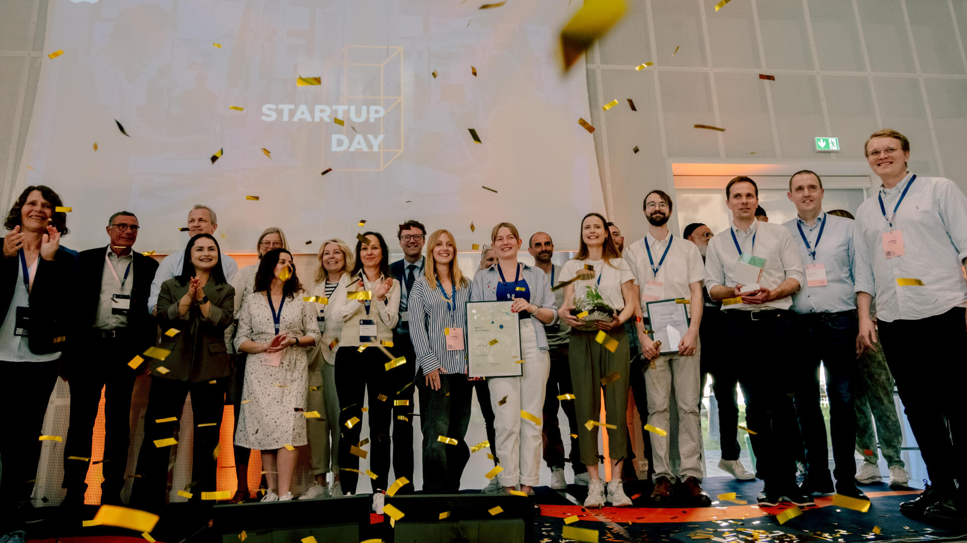 Awardmodtagerne til DTU Startup Day