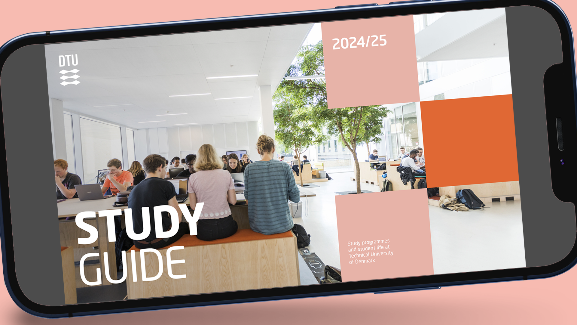 Studiekataloget indeholder nyttig information om alle DTU's uddannelser og giver et indblik i studielivet. 