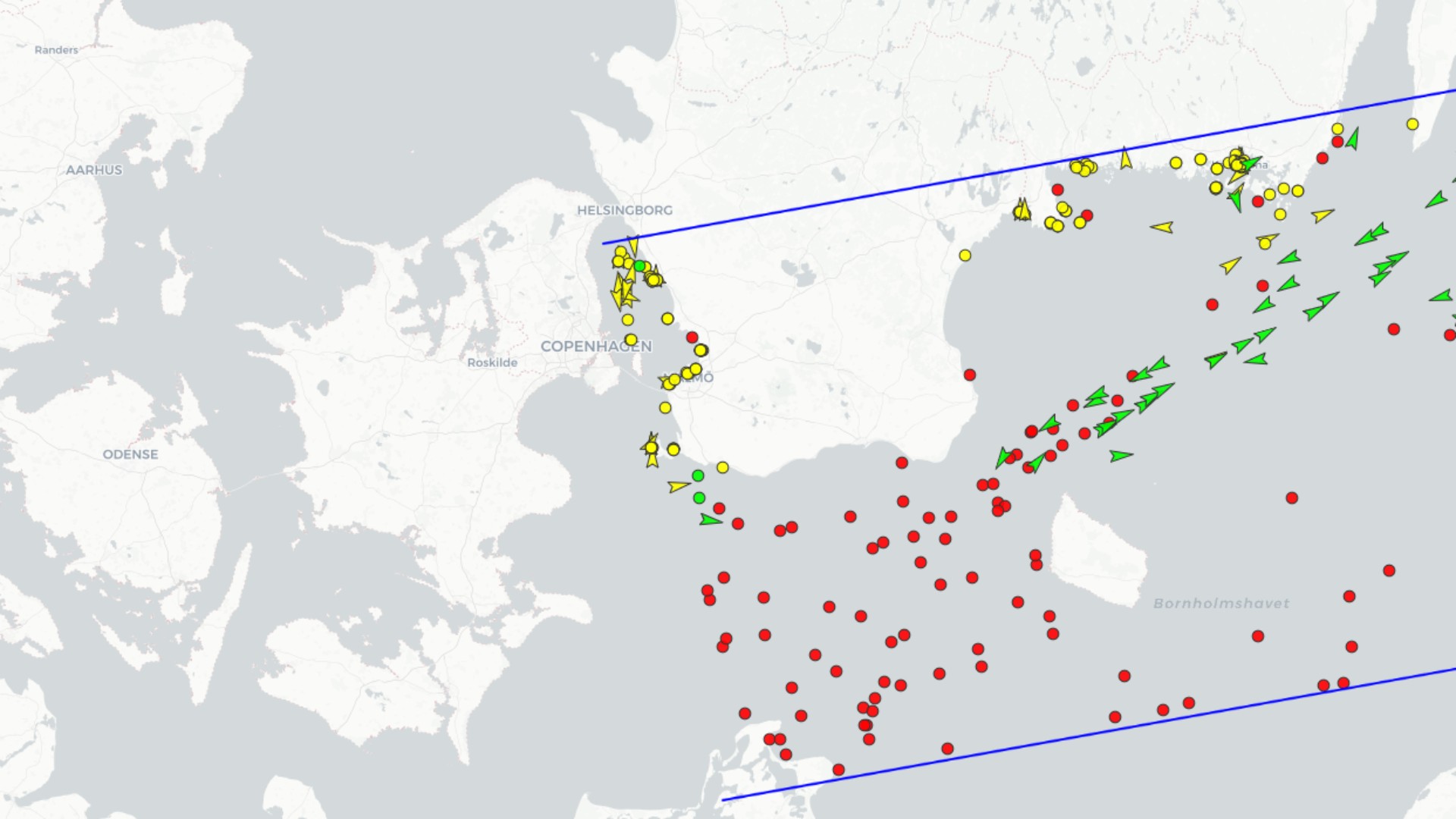 Screenshot fra OpenOceanWatch