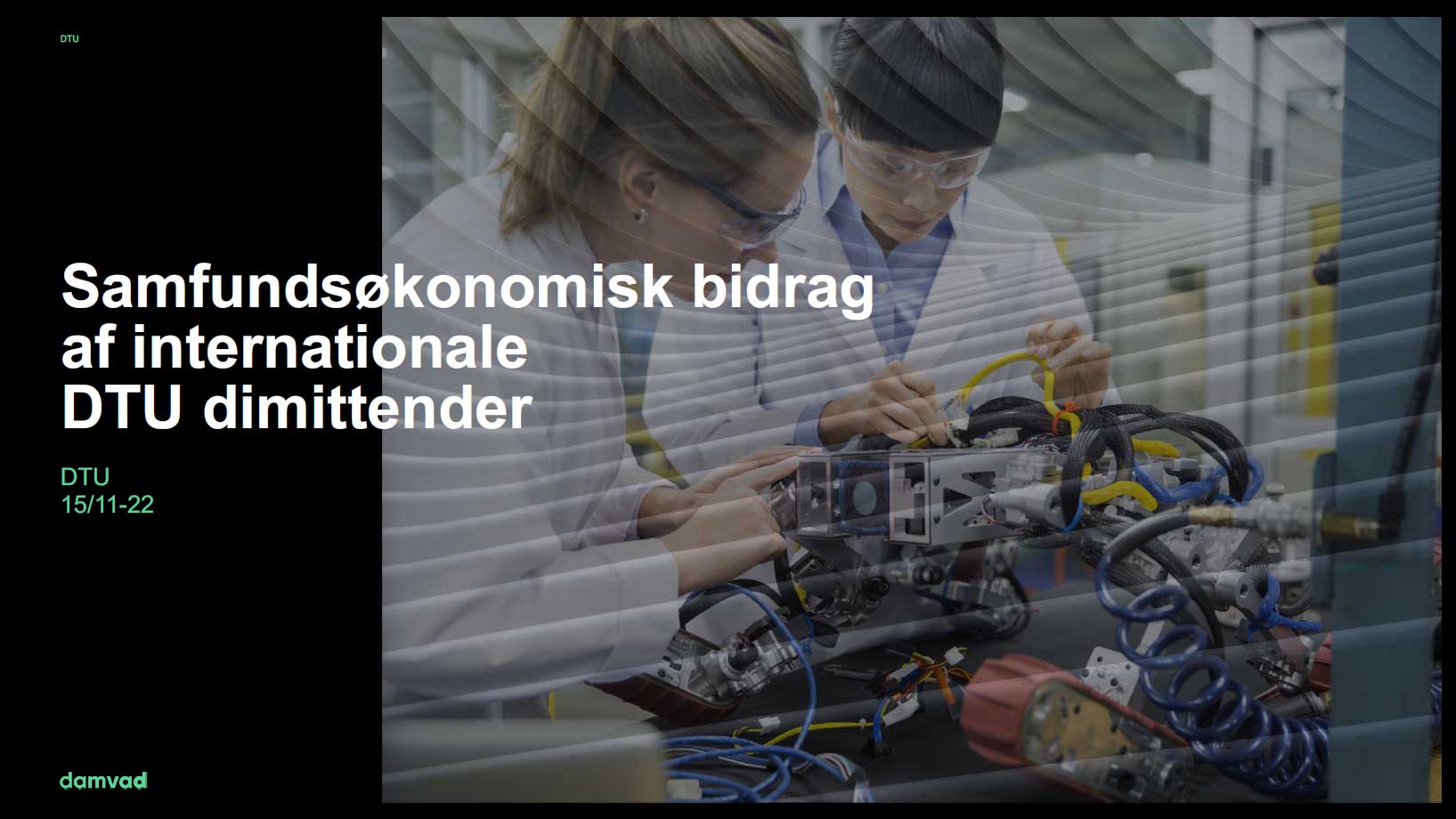 Samfundsøkonomisk bidrag af internationale DTU dimittender