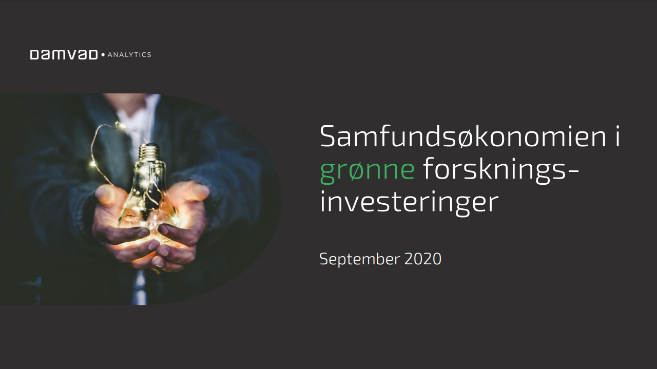 Samfundsøkonomien i grønne forskningsinvesteringer