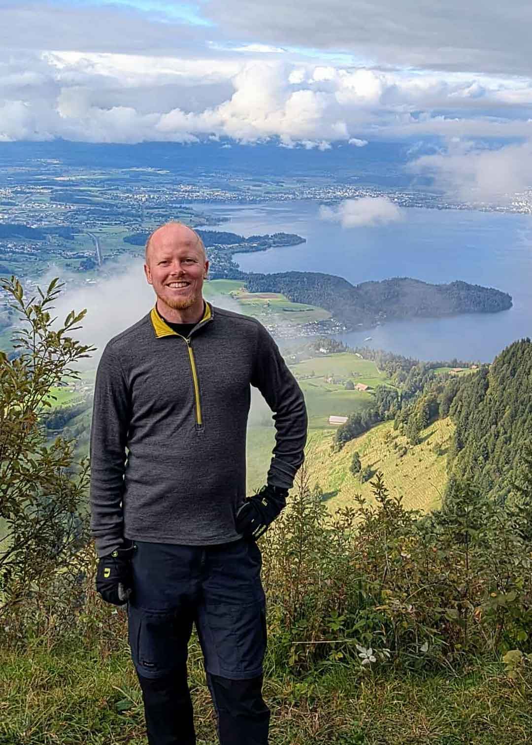 Jens Peter på vandreferie