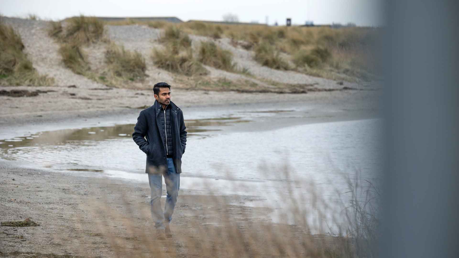 Ph.d.-studerende ved DTU Satish Pawar. ©DTU. Foto: Frida Gregersen Ph.d.-studerende ved DTU Satish Pawar.