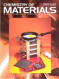Front page of Chemistry of Materials, volume 15, number 26 (2003)
