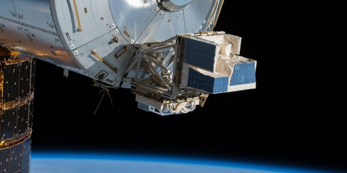 ASIM-instrumentet flytter til ny position på ISS 10. januar 2022. (Foto: ESA)