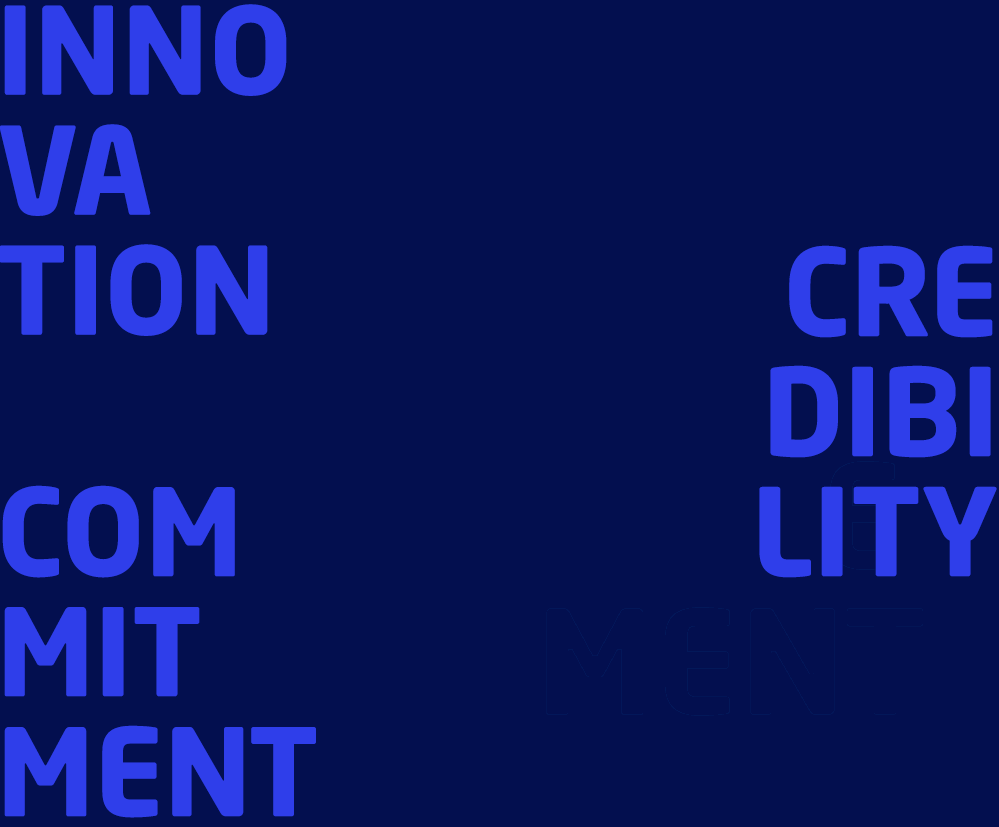 DTU's values: Innovation - Credibility - Commitment
