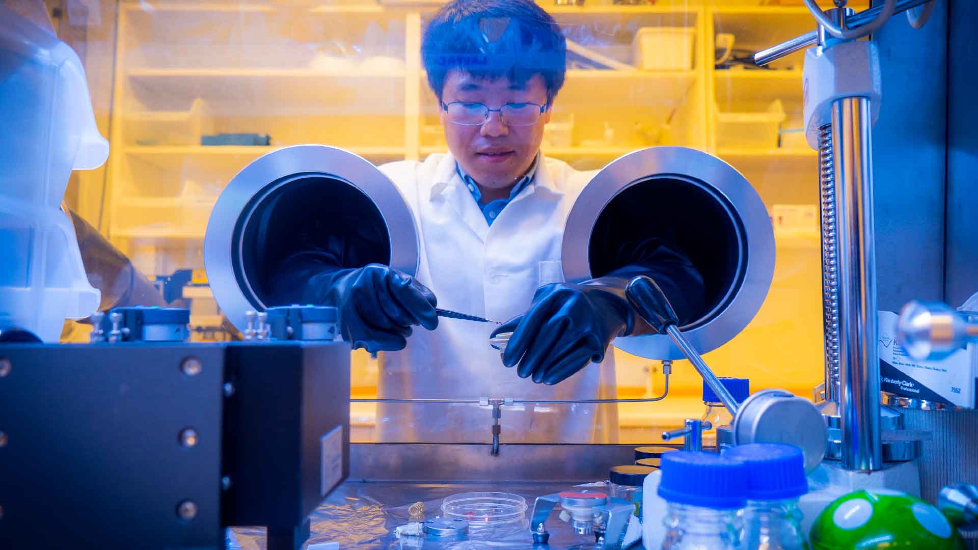 Graphene sodium ion battery. Photo: Chalmers University