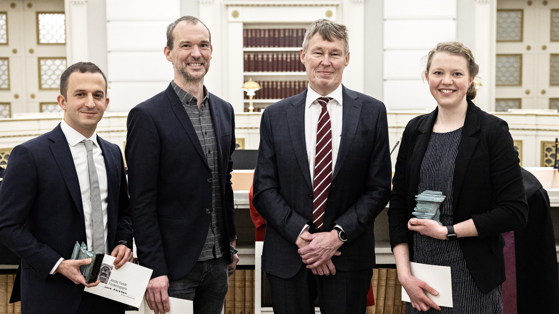 Sofie Theresa Thomsen and Thomas Olsen is among this year's recipients of the Jorck’s Fund’s Research Award