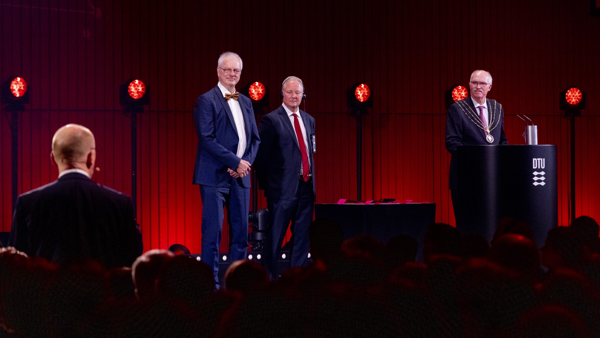 Professor at the University of Copenhagen Morten Meldal was appointed the honorary doctorate at DTU Commemoration 2024.