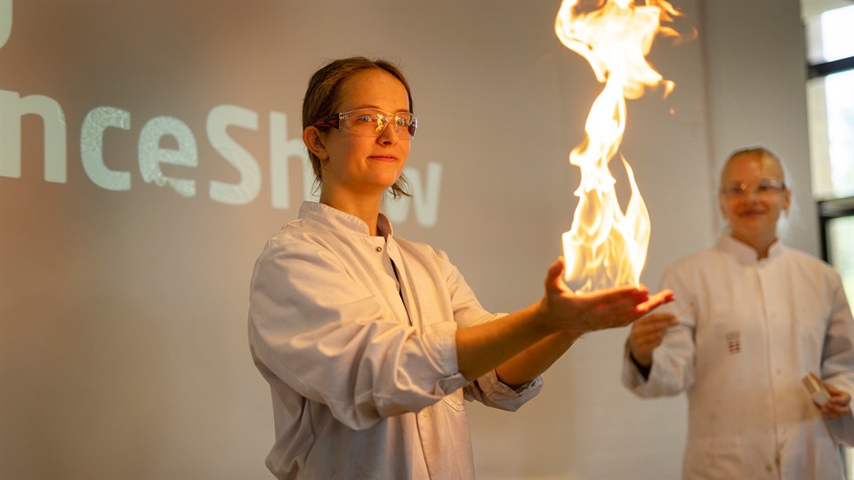 DTU ScienceShow dabbled with fire. 