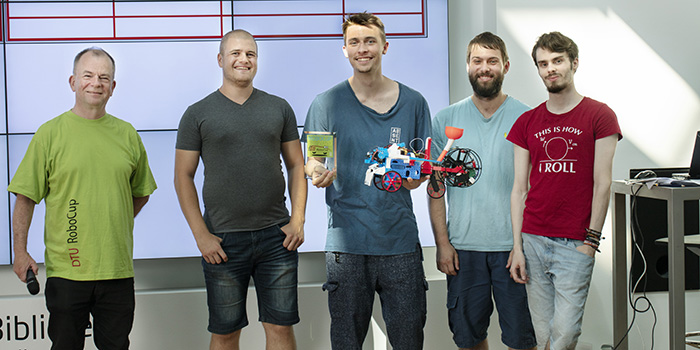 DTU RoboCup 2020 (Foto: Mikal Schlosser)