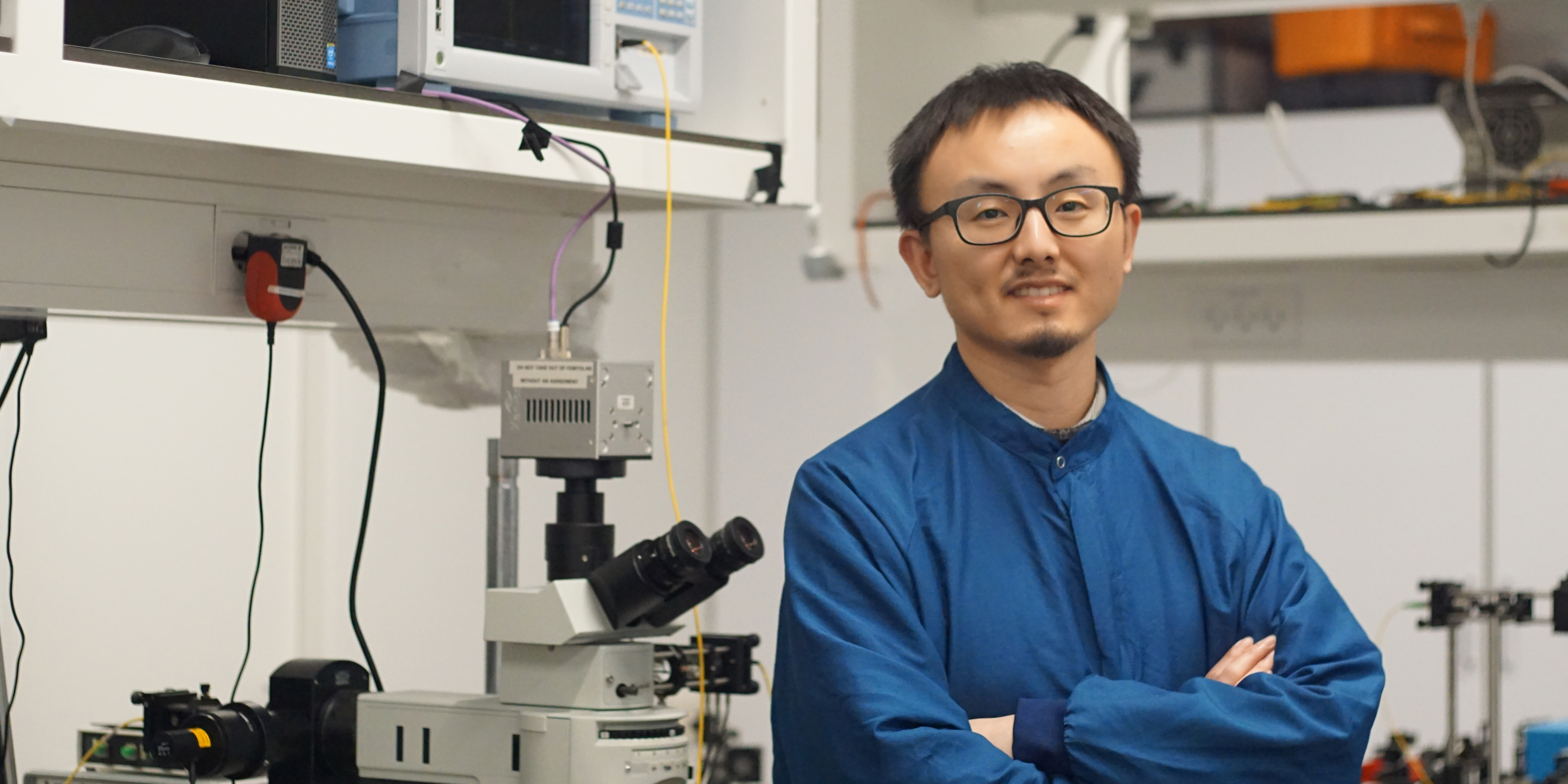 Senior Researcher at DTU Fotonik, Yi Yu. Photo: Meng Xiong