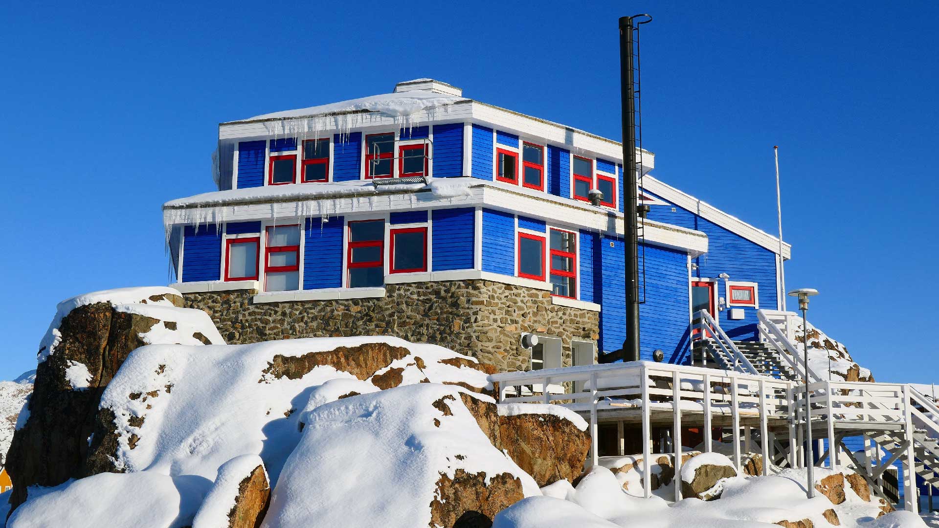 Arctic DTU, Campus Sisimiut. Foto: Dag Stinus ©DTU. Foto: Dag Stinus Arctic DTU, Campus Sisimiut. Foto: Dag Stinus