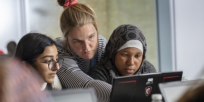 Foto fra Girls' Day in Science (Mikal Schlosser) 