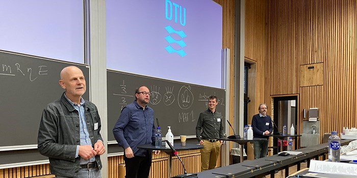 Matematik 1 på DTU Compute markerede 20 års jubilæum med seminar den 9. december 2021. Foto: Hanne Kokkegård, DTU Compute. 
